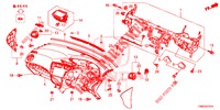 INSTRUMENT PANEL UPPER (RH) for Honda CIVIC TOURER 1.8 EXGT 5 Doors 6 speed manual 2015