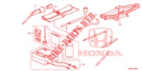 TOOLS/JACK  for Honda CIVIC TOURER 1.8 EXGT 5 Doors 6 speed manual 2015