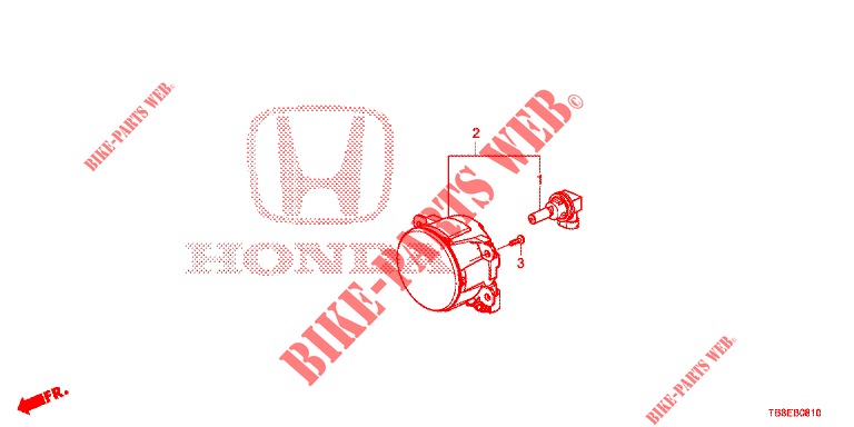 FOG LAMP  for Honda CIVIC TOURER 1.8 EXGT 5 Doors 6 speed manual 2015