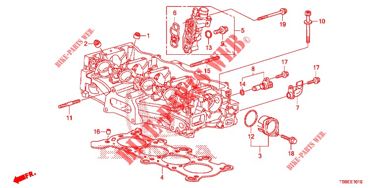 SPOOL VALVE/ OIL PRESSURE SENSOR  for Honda CIVIC TOURER 1.8 EXGT 5 Doors 6 speed manual 2015