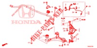 FRONT KNUCKLE  for Honda CIVIC TOURER 1.8 SE 5 Doors 6 speed manual 2015