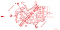 GROMMET (INFERIEUR) for Honda CIVIC TOURER 1.8 ES 5 Doors 6 speed manual 2016