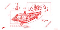 HEADLIGHT  for Honda CIVIC TOURER 1.8 ES 5 Doors 6 speed manual 2016