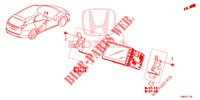 NAVI ATTACHMENT KIT  for Honda CIVIC TOURER 1.8 ES 5 Doors 6 speed manual 2016