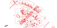 TAILGATE LINING/ REAR PANEL LINING (2D)  for Honda CIVIC TOURER 1.8 ES 5 Doors 6 speed manual 2016
