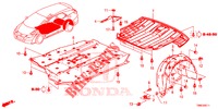 UNDER COVER  for Honda CIVIC TOURER 1.8 ES 5 Doors 6 speed manual 2016