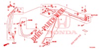 AIR CONDITIONER (FLEXIBLES/TUYAUX) (1.8L) (RH) (2) for Honda CIVIC TOURER 1.8 EX 5 Doors 6 speed manual 2016