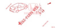 GPS ANTENNA / CAMERA REAR VIEW for Honda CIVIC TOURER 1.8 EX 5 Doors 6 speed manual 2016