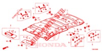 ROOF LINING  for Honda CIVIC TOURER 1.8 EX 5 Doors 6 speed manual 2016