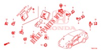 PARKING SENSOR  for Honda CIVIC TOURER 1.8 EXGT 5 Doors 6 speed manual 2016