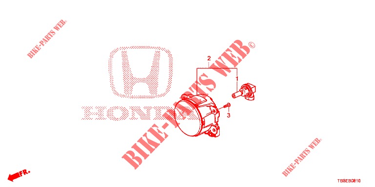 FOG LAMP  for Honda CIVIC TOURER 1.8 EXGT 5 Doors 6 speed manual 2016