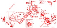 CONTROL UNIT (CABINE) (1) (RH) for Honda CIVIC TOURER 1.8 ES 5 Doors 6 speed manual 2017