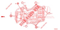 GROMMET (INFERIEUR) for Honda CIVIC TOURER 1.8 ES 5 Doors 6 speed manual 2017