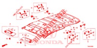 ROOF LINING  for Honda CIVIC TOURER 1.8 ES 5 Doors 6 speed manual 2017