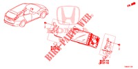 NAVI ATTACHMENT KIT  for Honda CIVIC TOURER 1.8 EX 5 Doors 6 speed manual 2017