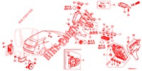 CONTROL UNIT (CABINE) (1) (RH) for Honda CIVIC TOURER 1.8 EXGT 5 Doors 6 speed manual 2017