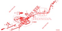FUEL FILLER PIPE  for Honda CIVIC TOURER 1.8 EXGT 5 Doors 6 speed manual 2017