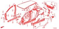 OUTER PANELS/REAR PANEL  for Honda CIVIC TOURER 1.8 SE 5 Doors 6 speed manual 2017