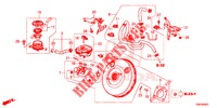 BRAKE MASTER CYLINDER/MAS TER POWER (DIESEL) (RH) for Honda CIVIC TOURER DIESEL 1.6 ES 5 Doors 6 speed manual 2014