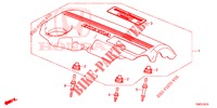 ENGINE COVER (DIESEL) for Honda CIVIC TOURER DIESEL 1.6 ES 5 Doors 6 speed manual 2014