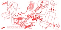 FRONT SEAT/SEATBELTS (D.) (2) for Honda CIVIC TOURER DIESEL 1.6 ES 5 Doors 6 speed manual 2014