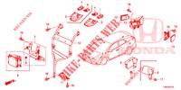 RADAR  for Honda CIVIC TOURER DIESEL 1.6 ES 5 Doors 6 speed manual 2014
