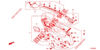 TAILGATE LINING/ REAR PANEL LINING (2D)  for Honda CIVIC TOURER DIESEL 1.6 ES 5 Doors 6 speed manual 2014