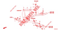 WATER HOSE/HEATER DUCT (DIESEL) for Honda CIVIC TOURER DIESEL 1.6 ES 5 Doors 6 speed manual 2014
