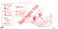 WIRE HARNESS (4) (RH) for Honda CIVIC TOURER DIESEL 1.6 ES 5 Doors 6 speed manual 2014