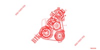 ALTERNATOR BELT (DIESEL) for Honda CIVIC TOURER DIESEL 1.6 EXGT 5 Doors 6 speed manual 2014
