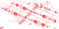 FRONT DRIVESHAFT/HALF SHA FT (DIESEL) (1.6L) for Honda CIVIC TOURER DIESEL 1.6 EXGT 5 Doors 6 speed manual 2014