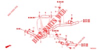 WATER HOSE/HEATER DUCT (DIESEL) for Honda CIVIC TOURER DIESEL 1.6 EXGT 5 Doors 6 speed manual 2014