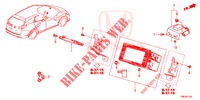 NAVI ATTACHMENT KIT  for Honda CIVIC TOURER DIESEL 1.6 LIFESTYLE 5 Doors 6 speed manual 2014