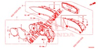 SPEEDOMETER  for Honda CIVIC TOURER DIESEL 1.6 LIFESTYLE 5 Doors 6 speed manual 2014