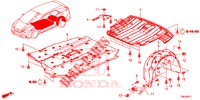 UNDER COVER  for Honda CIVIC TOURER DIESEL 1.6 LIFESTYLE 5 Doors 6 speed manual 2014