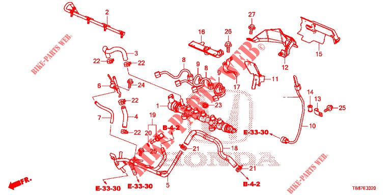 FUEL RAIL/HIGH PRESSURE P UMP (DIESEL) for Honda CIVIC TOURER DIESEL 1.6 LIFESTYLE 5 Doors 6 speed manual 2014