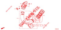 AIR INTAKE TUBE (DIESEL) for Honda CIVIC TOURER DIESEL 1.6 S 5 Doors 6 speed manual 2014