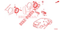 ANTENNA/SPEAKER  for Honda CIVIC TOURER DIESEL 1.6 S 5 Doors 6 speed manual 2014