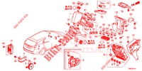CONTROL UNIT (CABINE) (1) (RH) for Honda CIVIC TOURER DIESEL 1.6 S 5 Doors 6 speed manual 2014