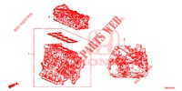 ENGINE ASSY./TRANSMISSION  ASSY. (DIESEL) for Honda CIVIC TOURER DIESEL 1.6 S 5 Doors 6 speed manual 2014