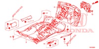 FLOOR MAT/INSULATOR  for Honda CIVIC TOURER DIESEL 1.6 S 5 Doors 6 speed manual 2014