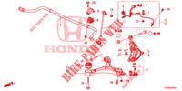 FRONT KNUCKLE  for Honda CIVIC TOURER DIESEL 1.6 S 5 Doors 6 speed manual 2014