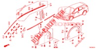 MOLDING/PROTECTOR  for Honda CIVIC TOURER DIESEL 1.6 S 5 Doors 6 speed manual 2014