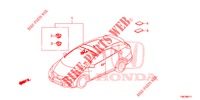 WIRE HARNESS (6) (RH) for Honda CIVIC TOURER DIESEL 1.6 S 5 Doors 6 speed manual 2014