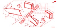 CENTER DISPLAY  for Honda CIVIC TOURER DIESEL 1.6 SE 5 Doors 6 speed manual 2014