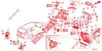 CONTROL UNIT (CABINE) (1) (RH) for Honda CIVIC TOURER DIESEL 1.6 SE 5 Doors 6 speed manual 2014