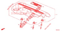ENGINE COVER (DIESEL) for Honda CIVIC TOURER DIESEL 1.6 SE 5 Doors 6 speed manual 2014