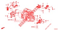 ENGINE MOUNTS (DIESEL) for Honda CIVIC TOURER DIESEL 1.6 SE 5 Doors 6 speed manual 2014
