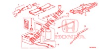 TOOLS/JACK  for Honda CIVIC TOURER DIESEL 1.6 SE 5 Doors 6 speed manual 2014