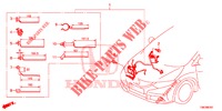 WIRE HARNESS (4) (RH) for Honda CIVIC TOURER DIESEL 1.6 SE 5 Doors 6 speed manual 2014